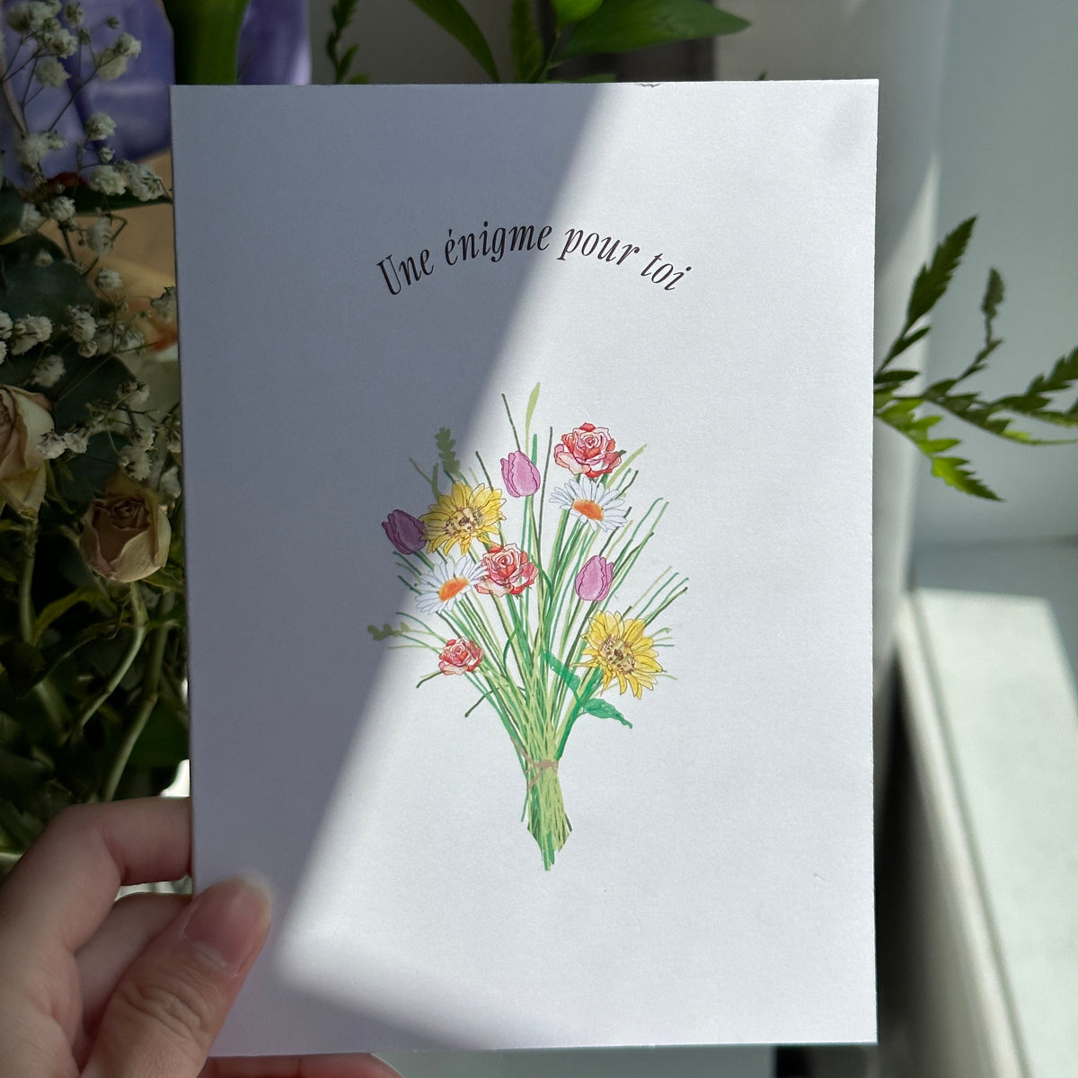 Carte de souhaits : La Florale