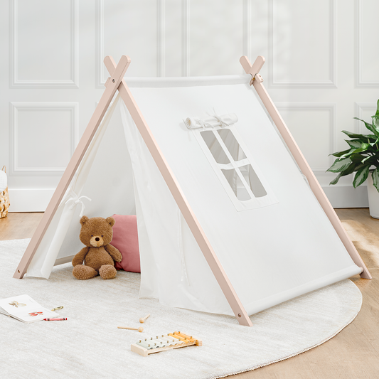 Comfy Cubs - Kids Play Tent - Natural Wood - Ages 1+