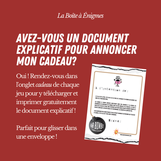 Jeu d'énigmes : La Bombe