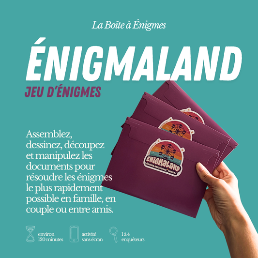 Jeu d'énigmes : Énigmaland