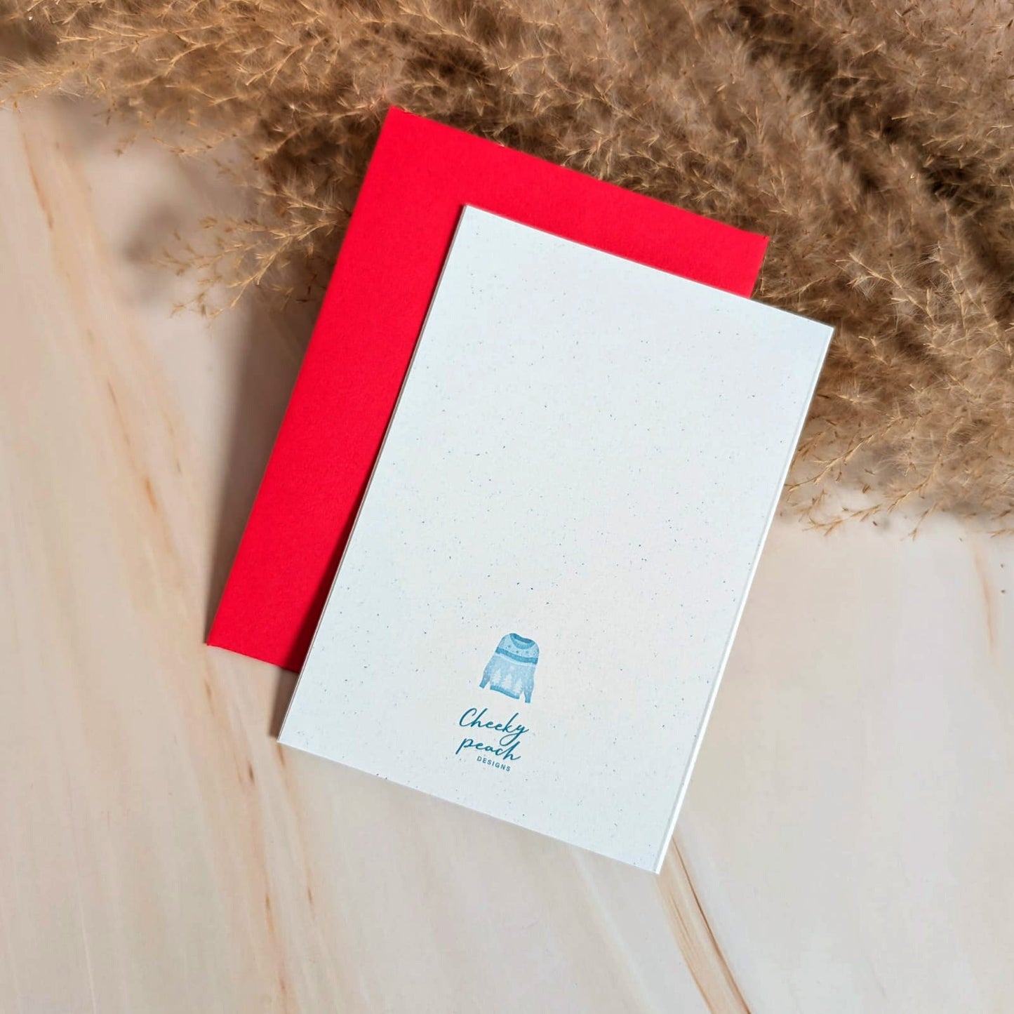 Stay Cozy and Bright Mini Holiday Card