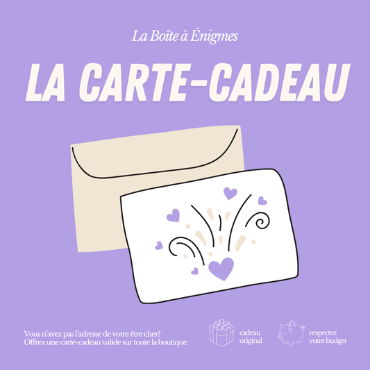 La carte-cadeau