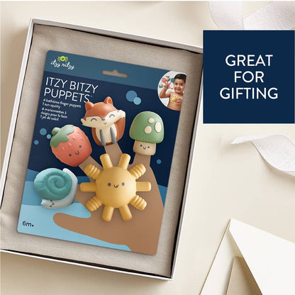 Itzy Ritzy Canada - Itzy Bitzy Puppets™ - Bath + Storytelling Toys: Itzy Friends - Ages 6+ Months