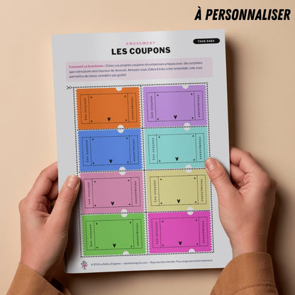 Ressource à imprimer : Les Coupons
