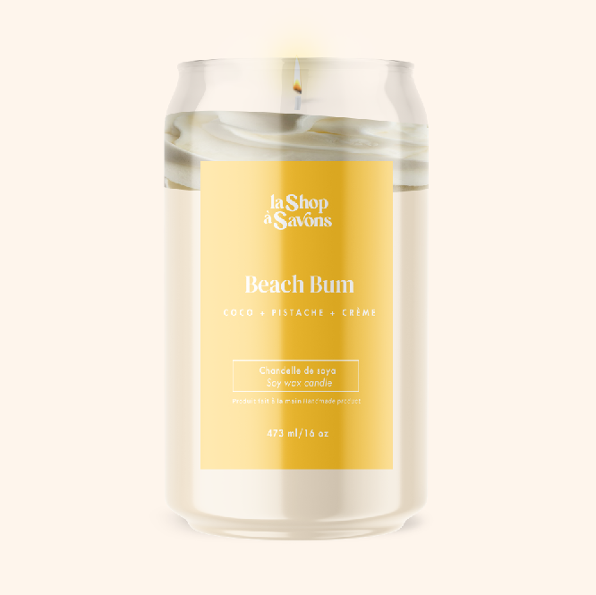 Chandelle de soya 16 oz - Beach Bum