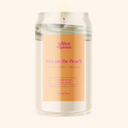 Chandelle de soya 16 oz - Sex on the Peach
