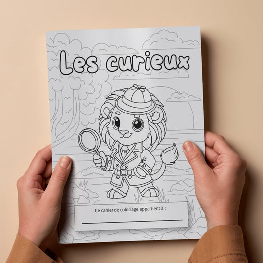 Cahier de coloriage : Les Curieux