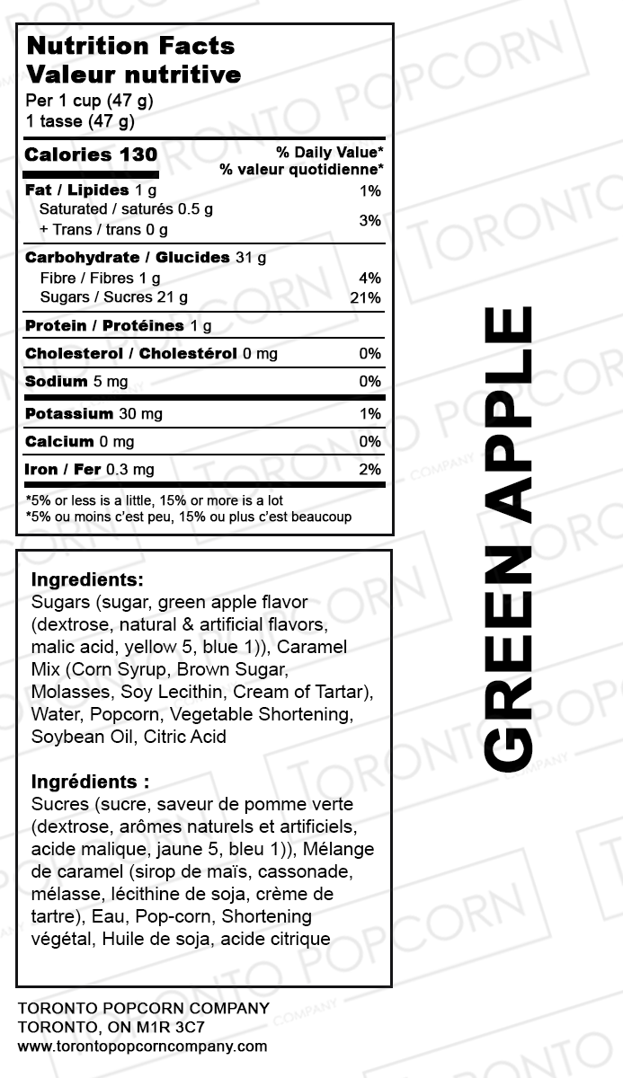 Green Apple Popcorn