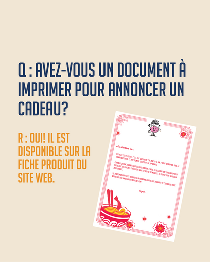 Énigmes mensuelles - 3 mois - Oishii / Cuisine Japonaise (Livraison gratuite)