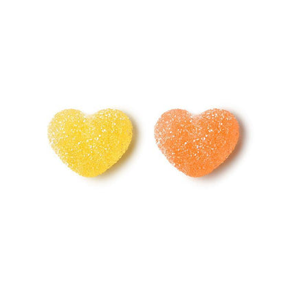 Vegan Sour Peach Hearts