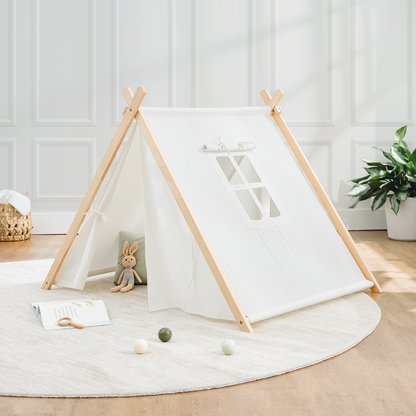 Comfy Cubs - Kids Play Tent - Natural Wood - Ages 1+