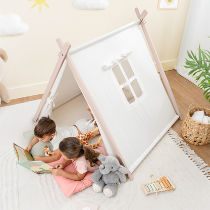 Comfy Cubs - Kids Play Tent - Natural Wood - Ages 1+