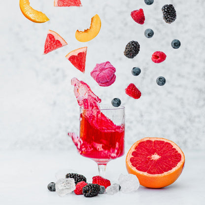 Grooved Cocktail Glass