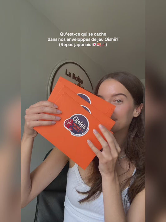 Énigmes mensuelles - 3 mois - Oishii / Cuisine Japonaise (Livraison gratuite)